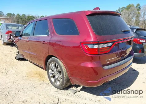 2019 Dodge Durango Gt Plus Awd z USA, uszkodzony, nr VIN 1C4RDJDG2KC625283